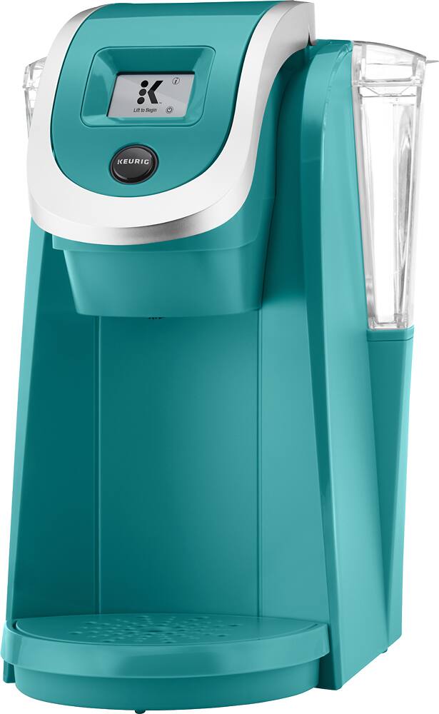 Left. Keurig - K200 Single-Serve K-Cup Pod Coffee Maker - Turquoise.