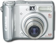 Front Standard. Canon - PowerShot 6.0MP Digital Camera.