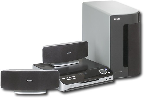 Afgekeurd Droogte afdrijven Best Buy: Philips 500W 2.1-Ch. Home Theater System with Progressive-Scan  DVD/CD/MP3/DivX Player HTS6500