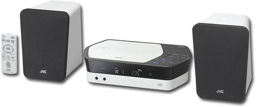 Angle Standard. JVC - 12W CD Compact Bookshelf System with Quick P-LINK.