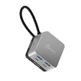 j5create - Flexible Ports USB-C® 4K144 HDMI™ Hub - Cube Plus 6 in 1 for Windows, macOS, Chrome OS - Space Gray