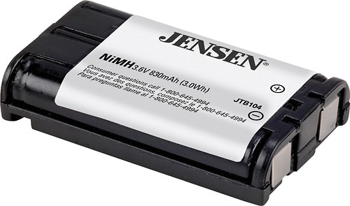Best Buy: JENSEN® Cordless Phone Battery For Panasonic ER-P104