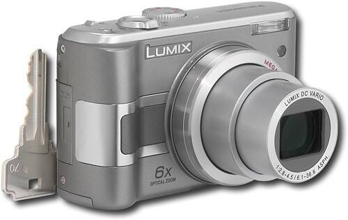 Best Buy: Panasonic Lumix 6.0mp Digital Camera Gray Dmc-lz5se