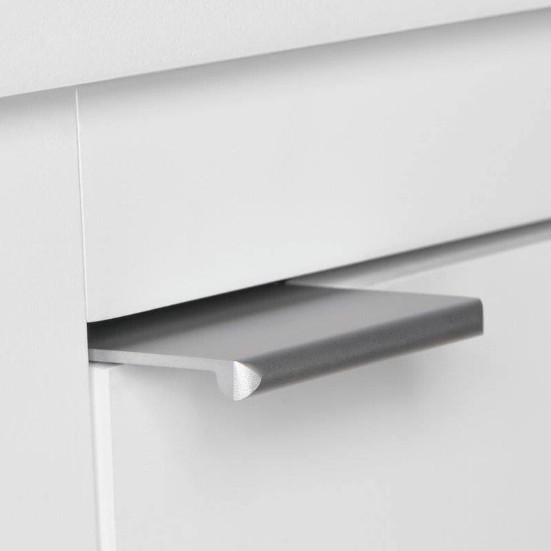 Left. Hivvago - White 2 Door Wall Mounted Bathroom Storage Cabinet - White.