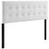 Front. Modway - Emily Biscuit Tufted Performance Velvet Full Headboard by Modway - White.