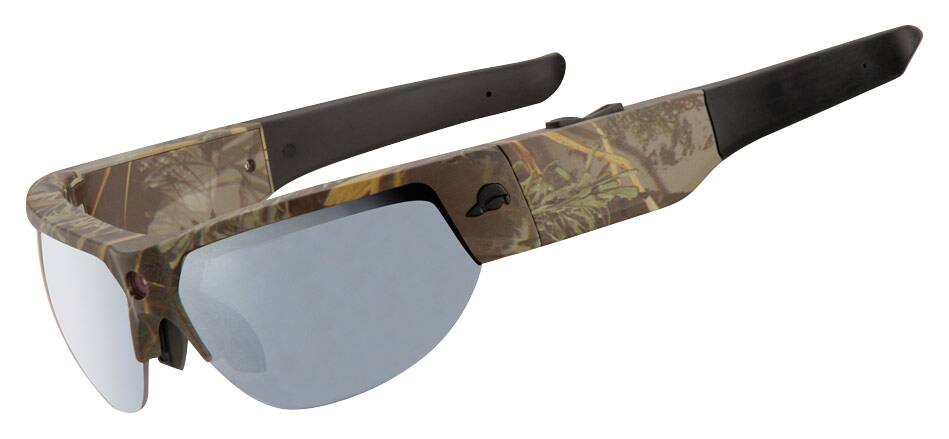 Front. Pivothead - Kudu 8.0-Megapixel Digital Sunglasses - Camo.