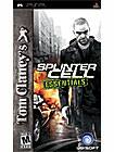 Front Detail. Tom Clancy's Splinter Cell: Essentials - PSP.