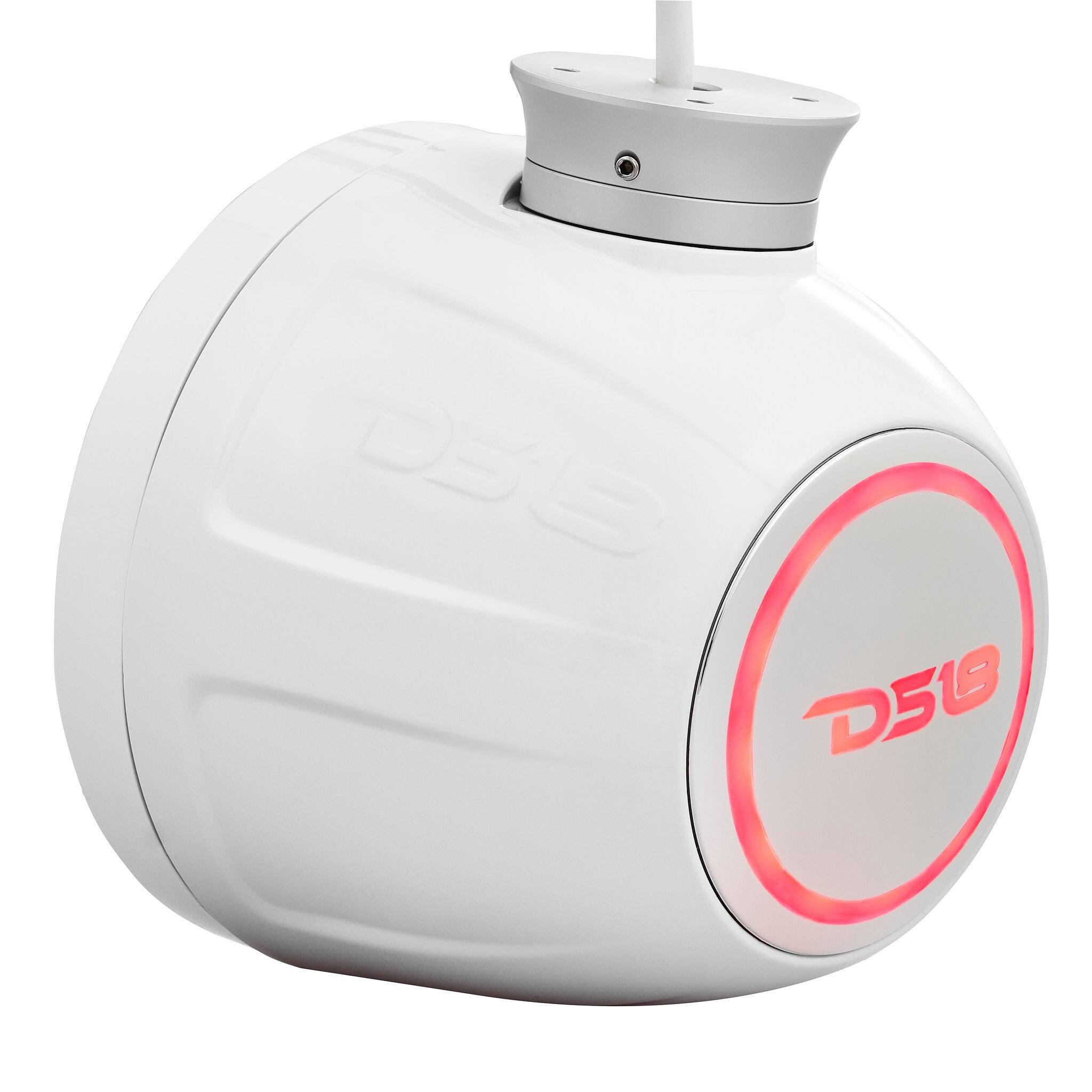 Back. DS18 Audio - NXL 6.5" Loudspeaker with RGB LED Lights (Pair).