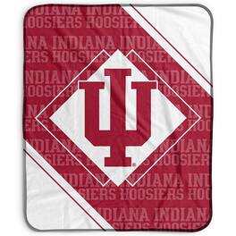 Pegasus - Indiana Hoosiers 50" x 60" Diamond Logo Fleece Blanket - Multicolor