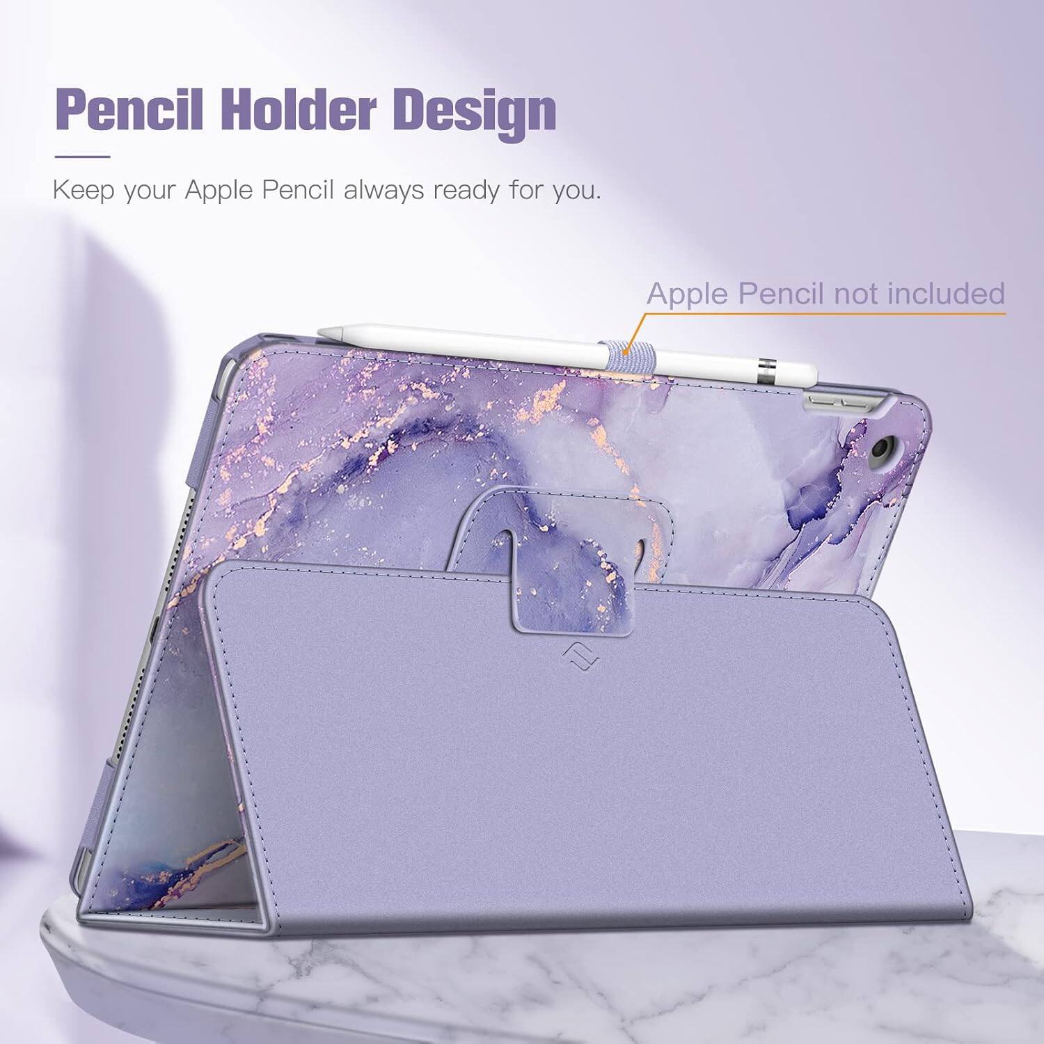 Pencil Holder Design - Keep your Apple Pencil always ready for you.  
Apple Pencil not included