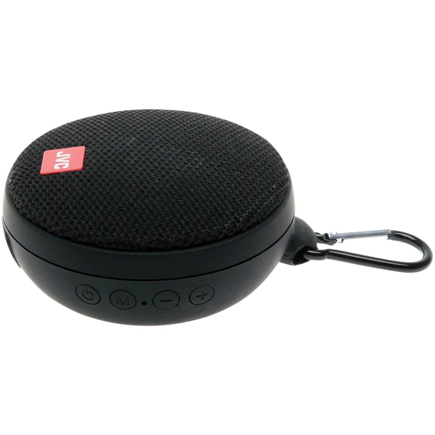 Left. JVC - Portable Bluetooth Water-Resistant Speaker - Black.