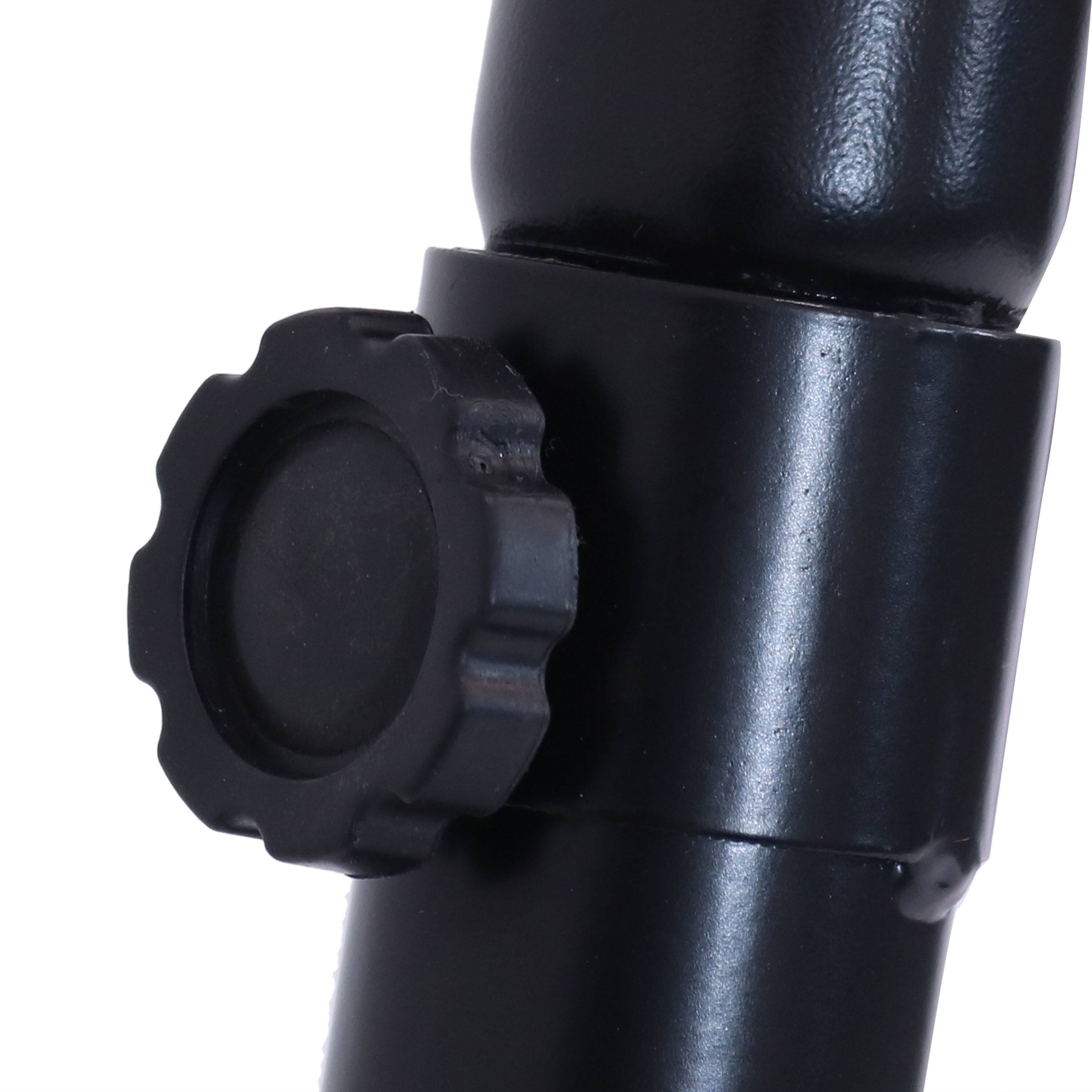 Alt View 4. Sunnydaze - X-Base Powder-Coated Steel Hammock Chair Stand - 82 in - Black.