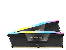CORSAIR VENGEANCE RGB 32GB (2PK 16GB) 6000MHz DDR5 C40 Desktop CORSAIR VENGEANCE RGB 32GB (2PK 16GB) 6000MHz DDR5 C40 Desktop