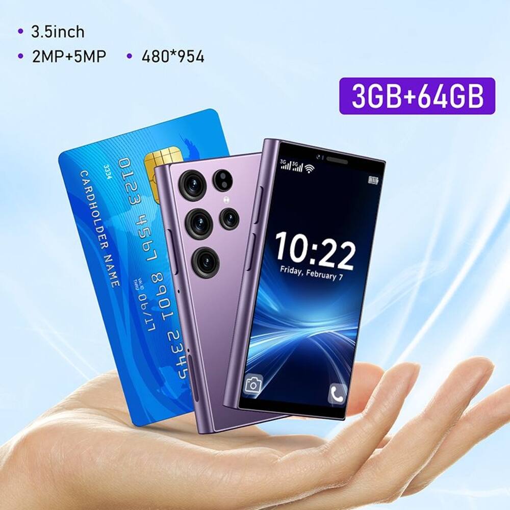 3.5inch 2MP+5MP 480*954 3GB+64GB 334 OTS3 CARDHOLDER 4567 NAME THRU PG LT/90 8901 2345 3G 3G

10:22 Friday, February 7