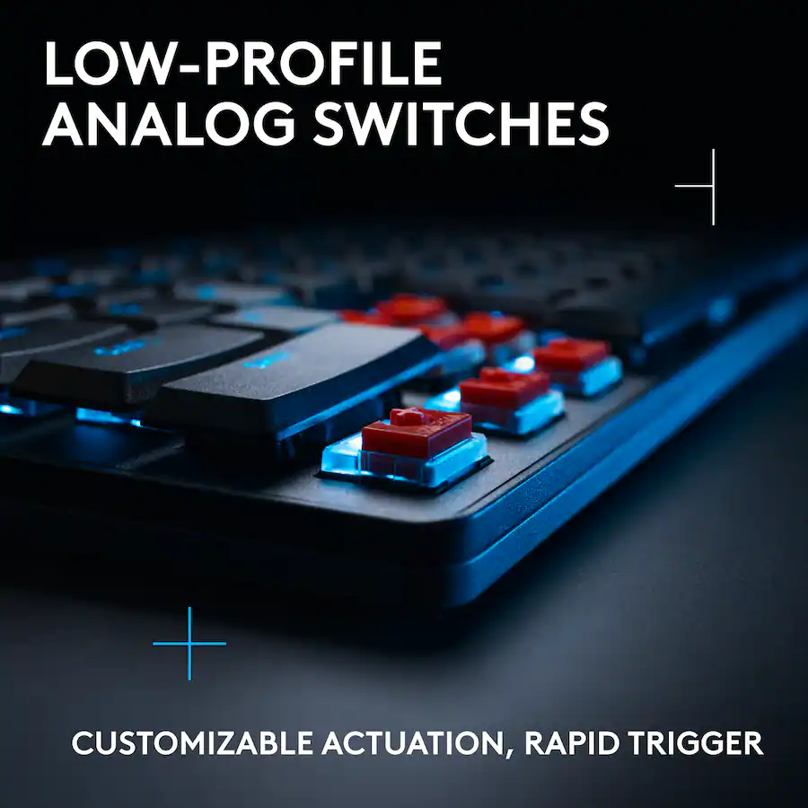 LOW-PROFILE ANALOG SWITCHES
CUSTOMIZABLE ACTUATION, RAPID TRIGGER