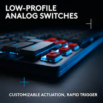 Logitech G515 RAPID TKL Wired Mechanical Analog Low Profile Switch Logitech G515 RAPID TKL Wired Mechanical Analog Low Profile Switch