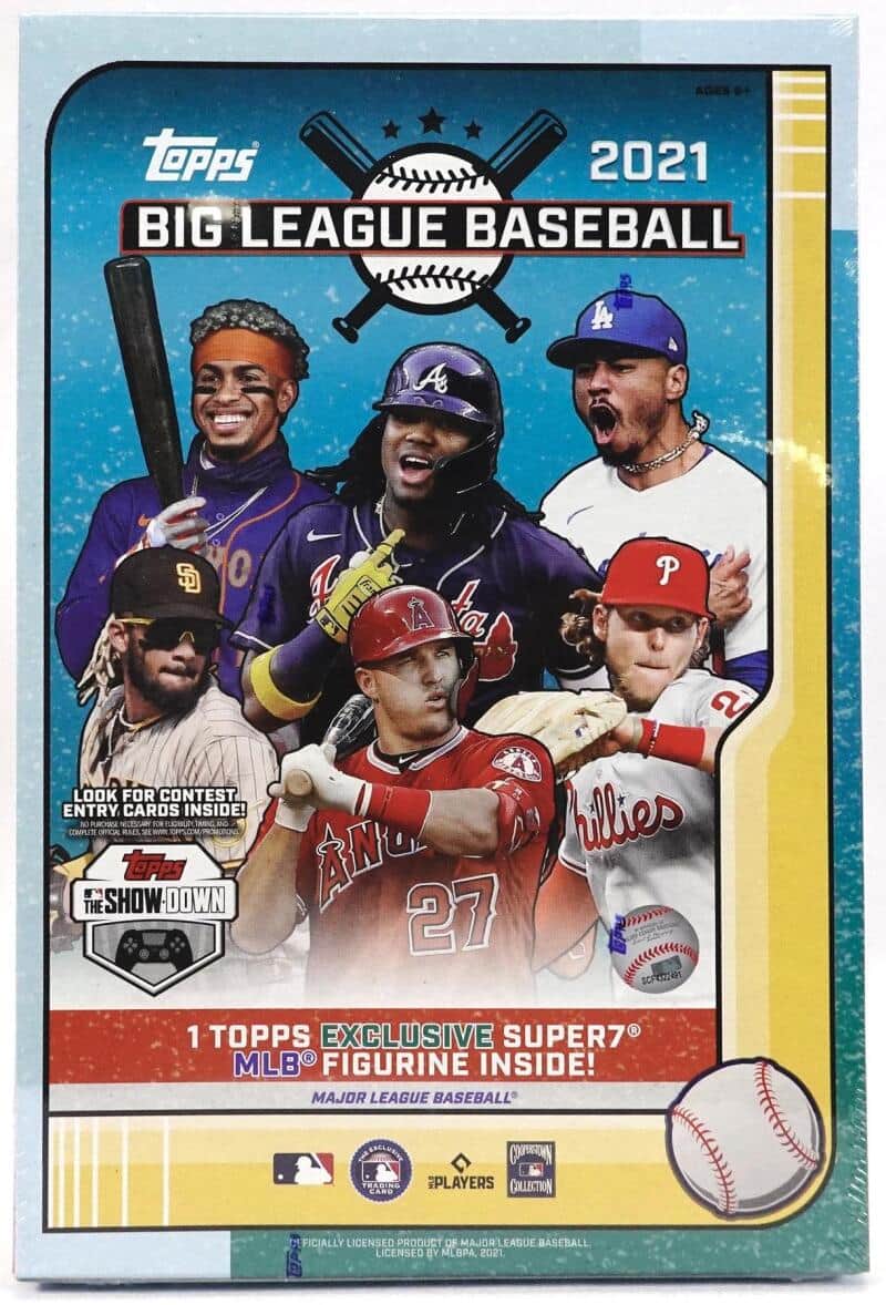 2021 Topps Big League Baseball Collector Hobby Box price history on PriceWatchPro