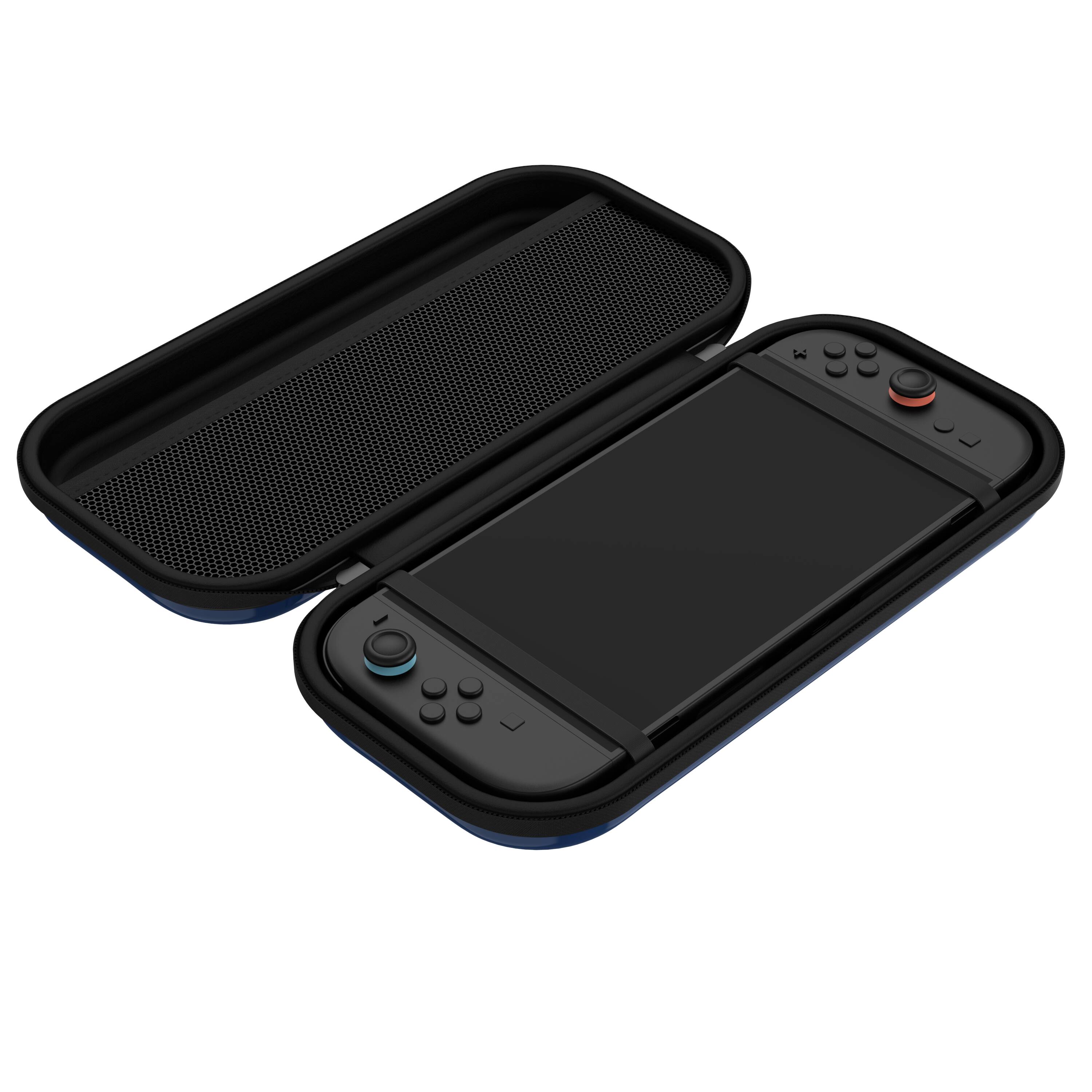 Alt View 1. Biogenik - Protective Hard Shell Travel Case for Nintendo Switch 2 - Blue.
