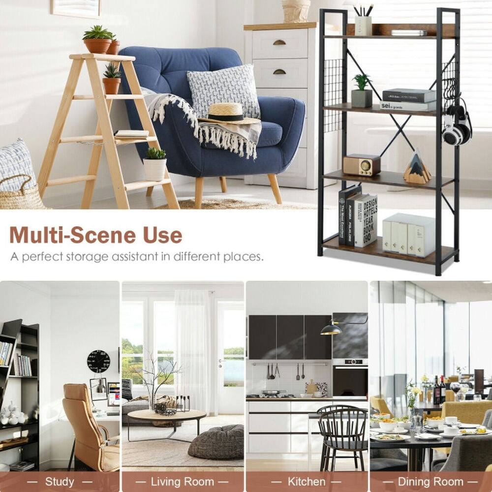 Multi-Scene Use  
A perfect storage assistant in different places.  

- Study  
- Living Room  
- Kitchen  
- Dining Room
