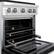 Alt View 12. ZLINE - ZLINE 30 in. 4.2 cu. ft. Freestanding Paramount Dual Fuel Range with DuoPro Cooktop and Electric Oven - Black Matte.