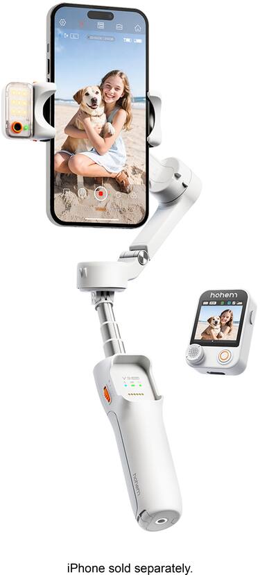 hohem iSteady V2S Stabilisateur Portable pour Téléphone Intelligent 3 Axes AI Smart hohem iSteady V2S Stabilisateur Portable pour Téléphone Intelligent 3 Axes AI Smart