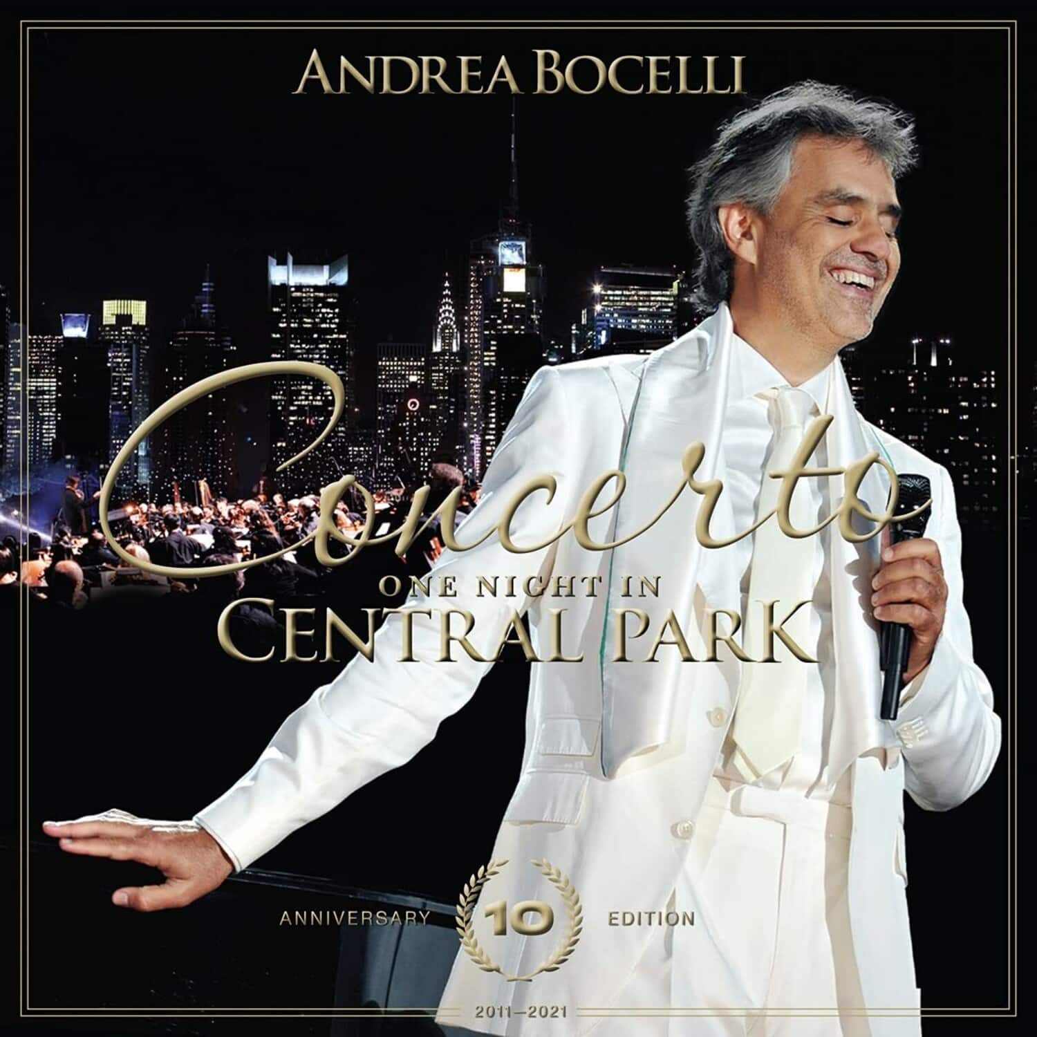 Front. Andrea Bocelli - Andrea Bocelli: Concerto: One Night in Central Park (10th Anniversary)   - BLU-RAY.