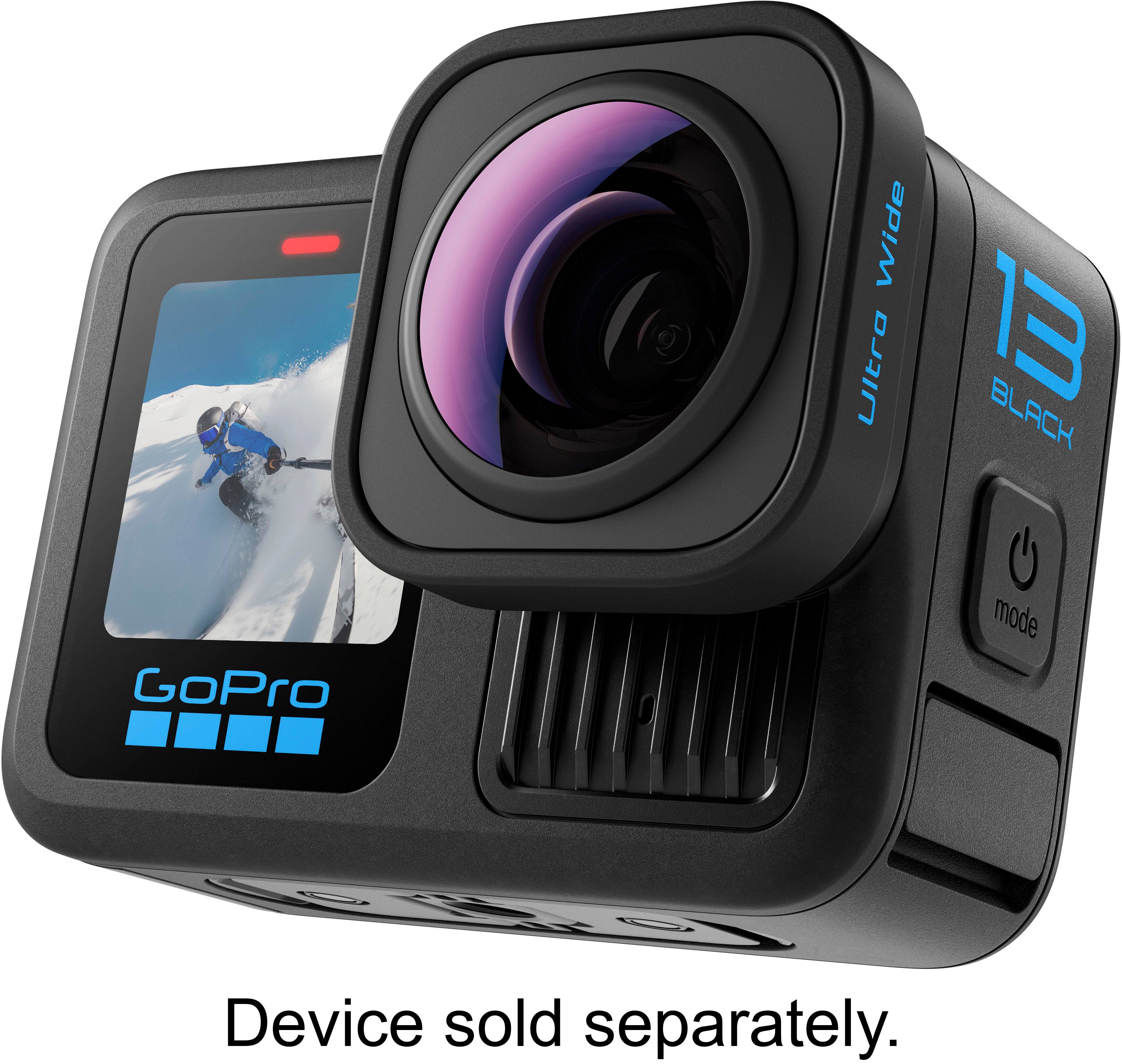 The text on the image reads: "Device sold separately."