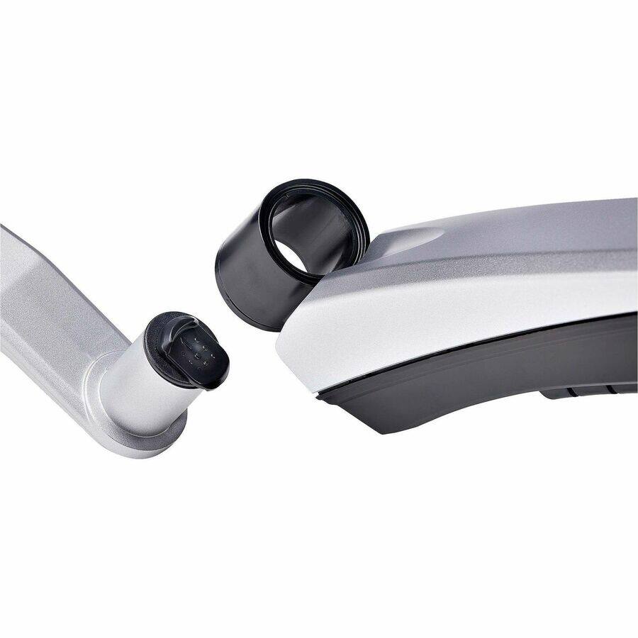 Alt View 2. Startech - Monitor Desk Mount 1MP1ACGMONITORARM - Black.