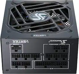 Seasonic - VERTEX PX 1200W Power Supply ATX 3.1 PCIe 5.1 (12V-2x6) Cybenetics Platinum A Fully Modular RTX 5090 AMD RX 9000 Ready - Black