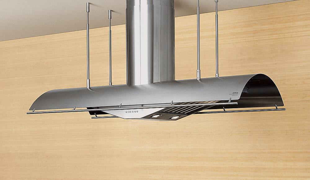 Best Buy Zephyr Trapeze 60 in. Range Hood Shell with light in
