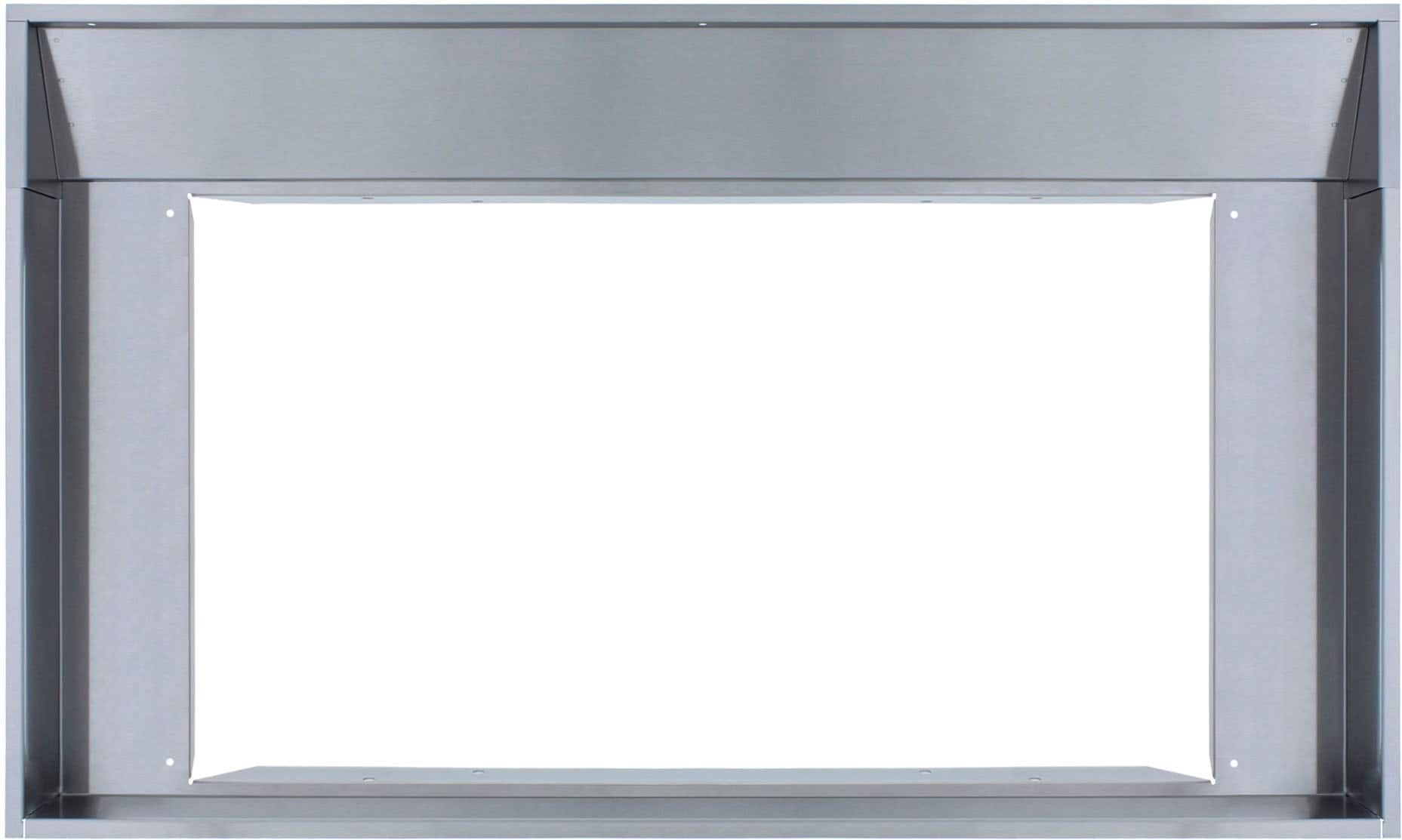 Front. Zephyr - Panel 54 in. Liner for Tornado III for Range Hood - Stainless Steel.