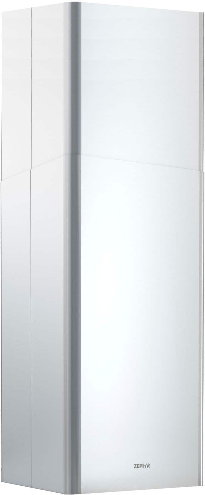 Front. Zephyr - Duct Cover Extension for ZML - Stainless Steel.