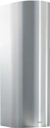 Front. Zephyr - Duct Cover Extension for ZMI - Stainless Steel.