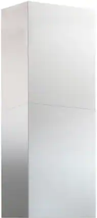 Front. Zephyr - Duct Cover Extension for ZSI - Stainless Steel.