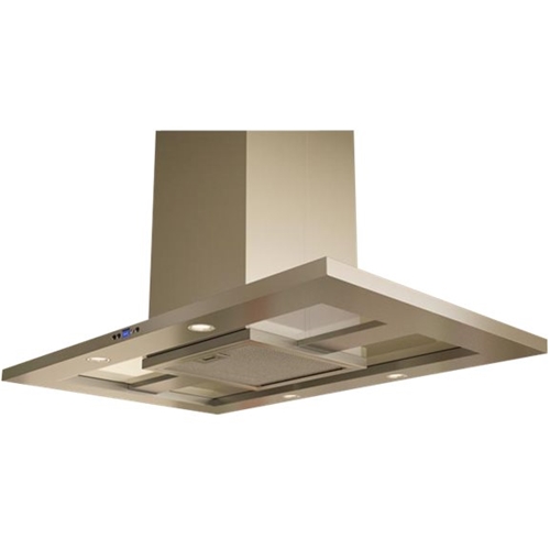 Zephyr Modena 36 in. 715 CFM Island Mount Range Hood with LED Lighting in  Stainless Steel Stainless Steel/Glass ZMD-M90AS - Best Buy