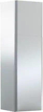 Front. Zephyr - Duct Cover Extension for ZRV - Stainless Steel.