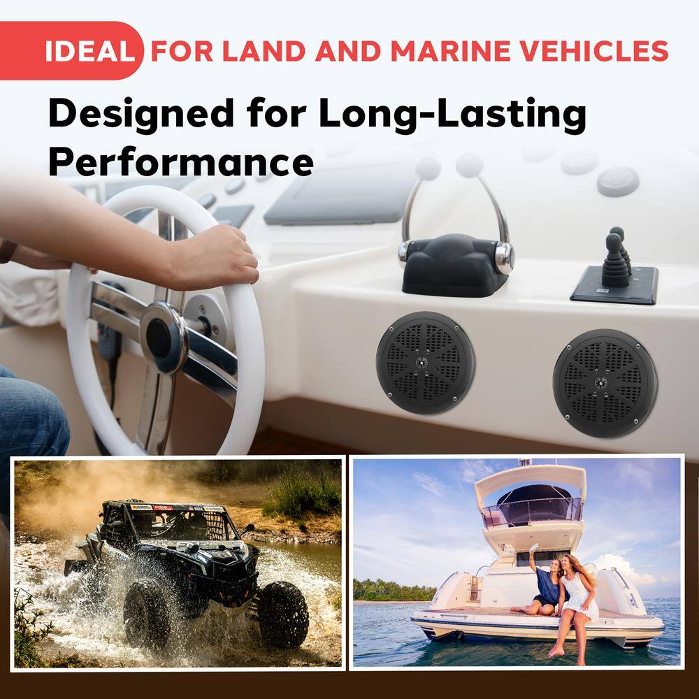 IDEAL FOR LAND AND MARINE VEHICLES

Designed for Long-Lasting Performance