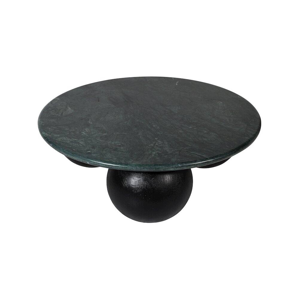 Alt View 1. Meridian Furniture - Treviso Green Marble Coffee Table - Green.