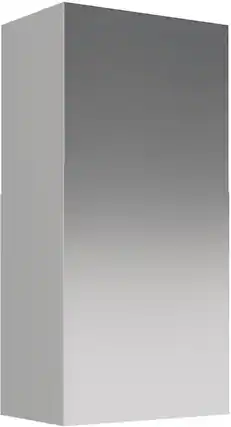 Front. Zephyr - Duct Cover Extension for ZVE - Stainless Steel.