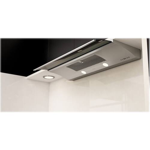 Zephyr Essentials Europa Genova 36" Convertible Range Hood Stainless steel and glass ZGE