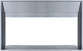 Zephyr - Panel 36 in. Liner for Tornado I and Twister for Range Hood - Stainless Steel