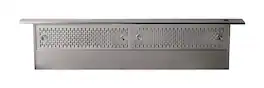 Zephyr - 30 inches - Externally Vented - Telescopic Downdraft Range Hood - Stainless Steel