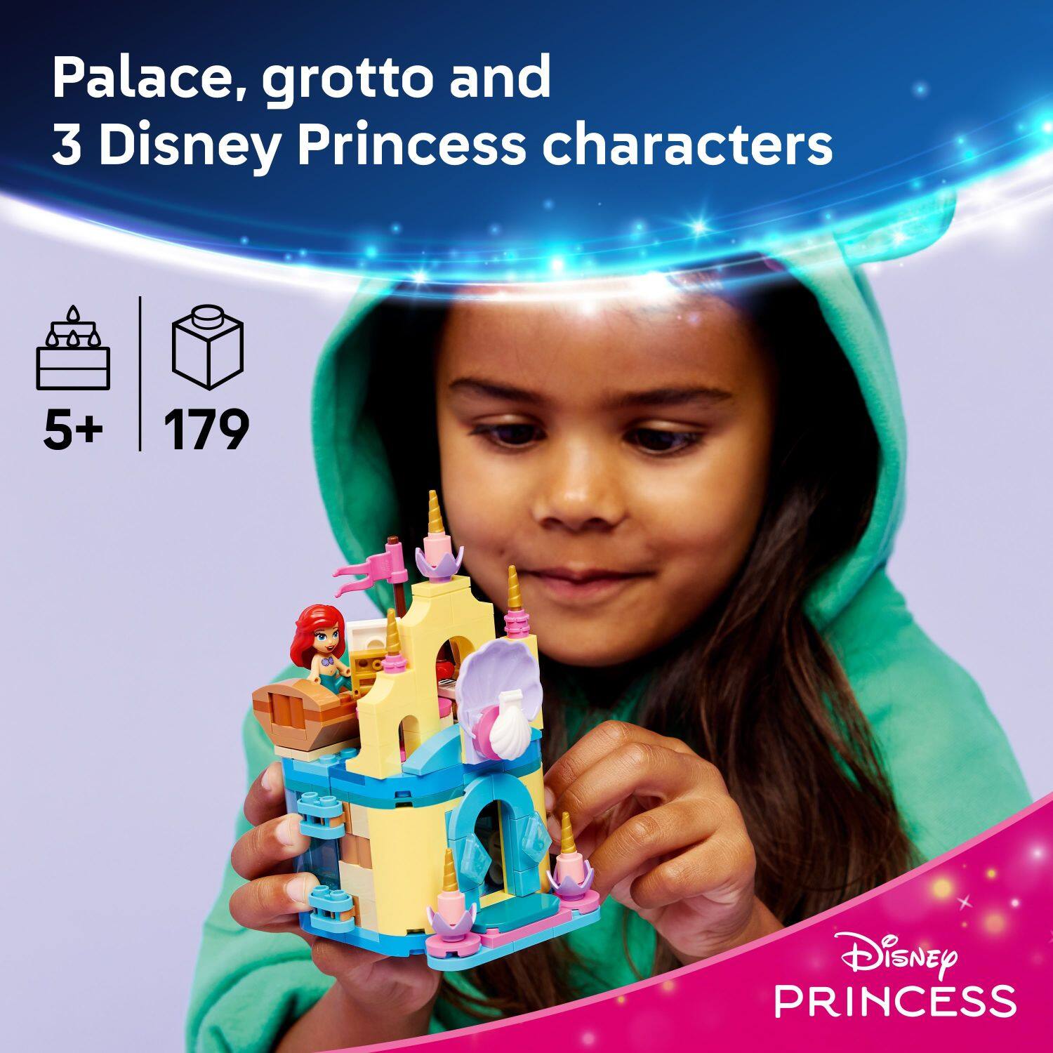 Palace, grotto and 3 Disney Princess characters

5+ 179

Disney PRINCESS