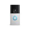 Front. Ring - Battery Doorbell Pro Smart Wi-Fi Video Doorbell - Battery-powered with Head-to-Toe HD+ Video - Satin Nickel.