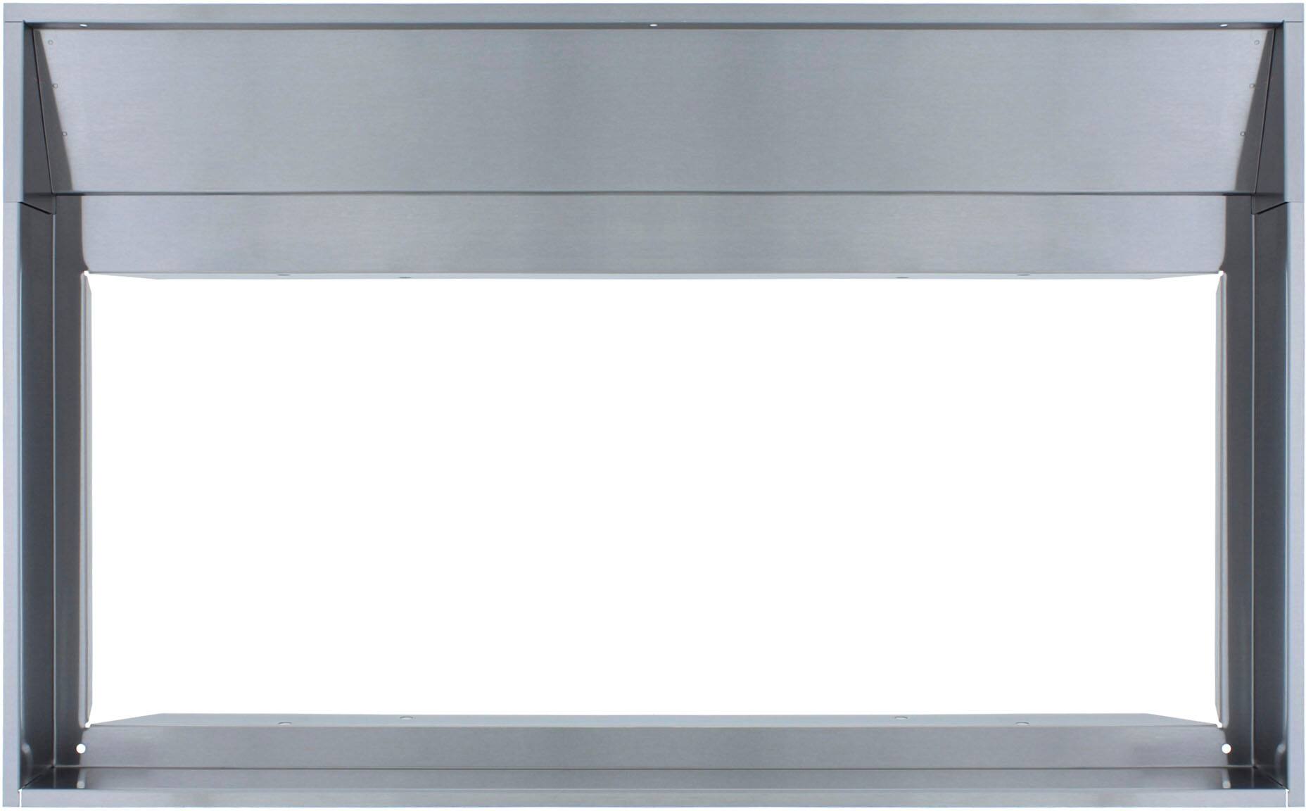 Front. Zephyr - Panel 30 in. Liner for Tornado I and Twister for Range Hood - Stainless Steel.