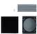Front. Zephyr - Recirculating Kit for ZSI Range Hood - Black.