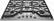 Alt View 11. Maytag - 36" Built-In Gas Cooktop - Stainless Steel.