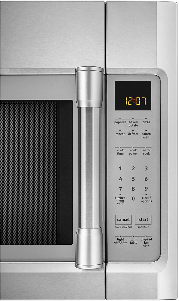 Maytag 2-cu ft 1000-Watt Over-the-Range Microwave with Sensor Cooking  (Stainless Steel) at