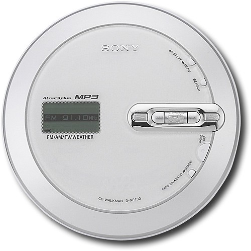 Sony Discman D-835K Portable CD Player