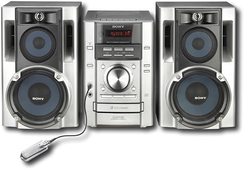 SONY - Sistema Mini Hi-Fi V73D a 3 Vie con Lettore CD / DVD Radio Digitale  DAB+ / FM Bluetooth USB / HDMI - Nero - ePrice